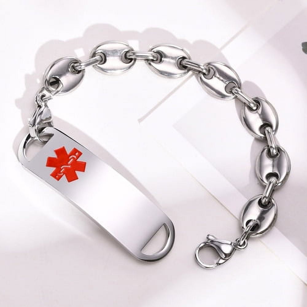 Divoti Custom Engraved Medical Alert Bracelets for Women