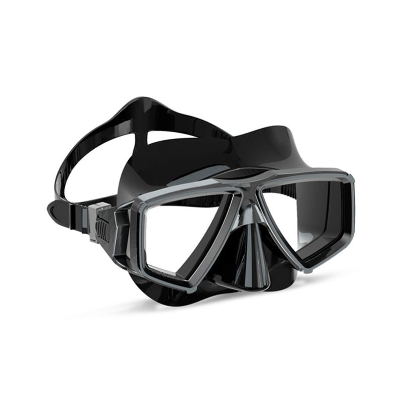Free Diving Silicone Diving Goggles Adult Swimming Nose Protection Eye ...