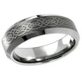 thumbnail image 1 of Free Engraving Personalized Custom Engraving Men's Women's Tungsten Wedding Band 6mm Laser Engraved Celtic PatternSZ: 13, 1 of 6