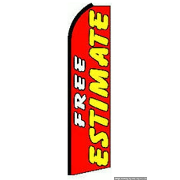 Free Estimate Swooper flag Without Pole Advertisement /Business Flags | Feather Flag |