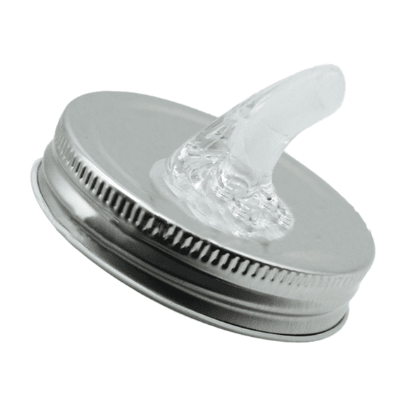Free-Flow Mason Jar Pourer