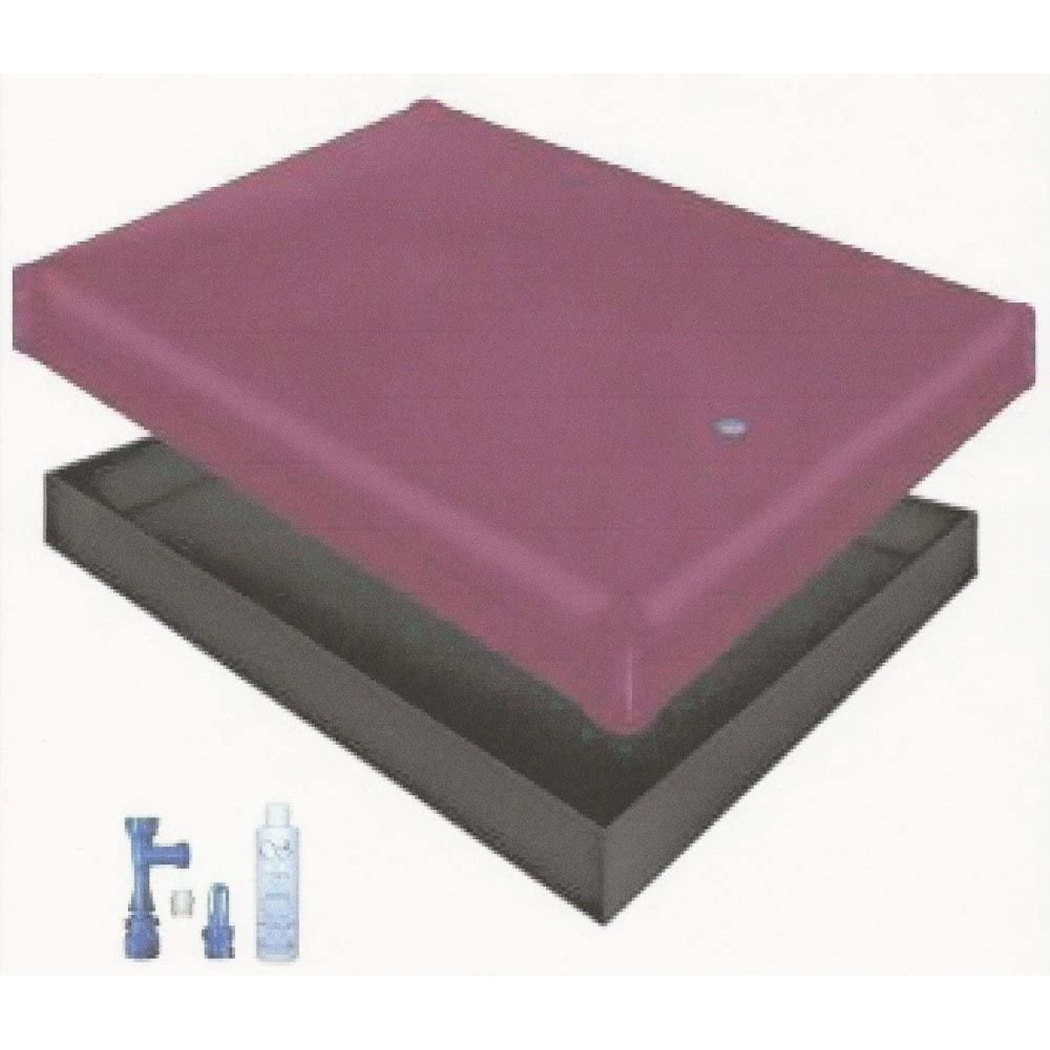 Free Flow WATERBED Mattress/Liner/Fill Drain/Conditioner KIT (California King 72x84 1FFS1