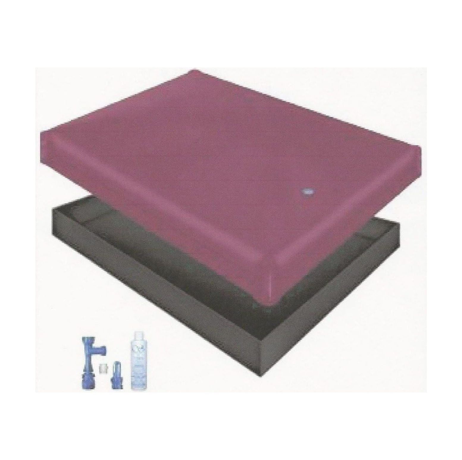 Free Flow WATERBED Mattress/Liner/Fill Drain/Conditioner KIT