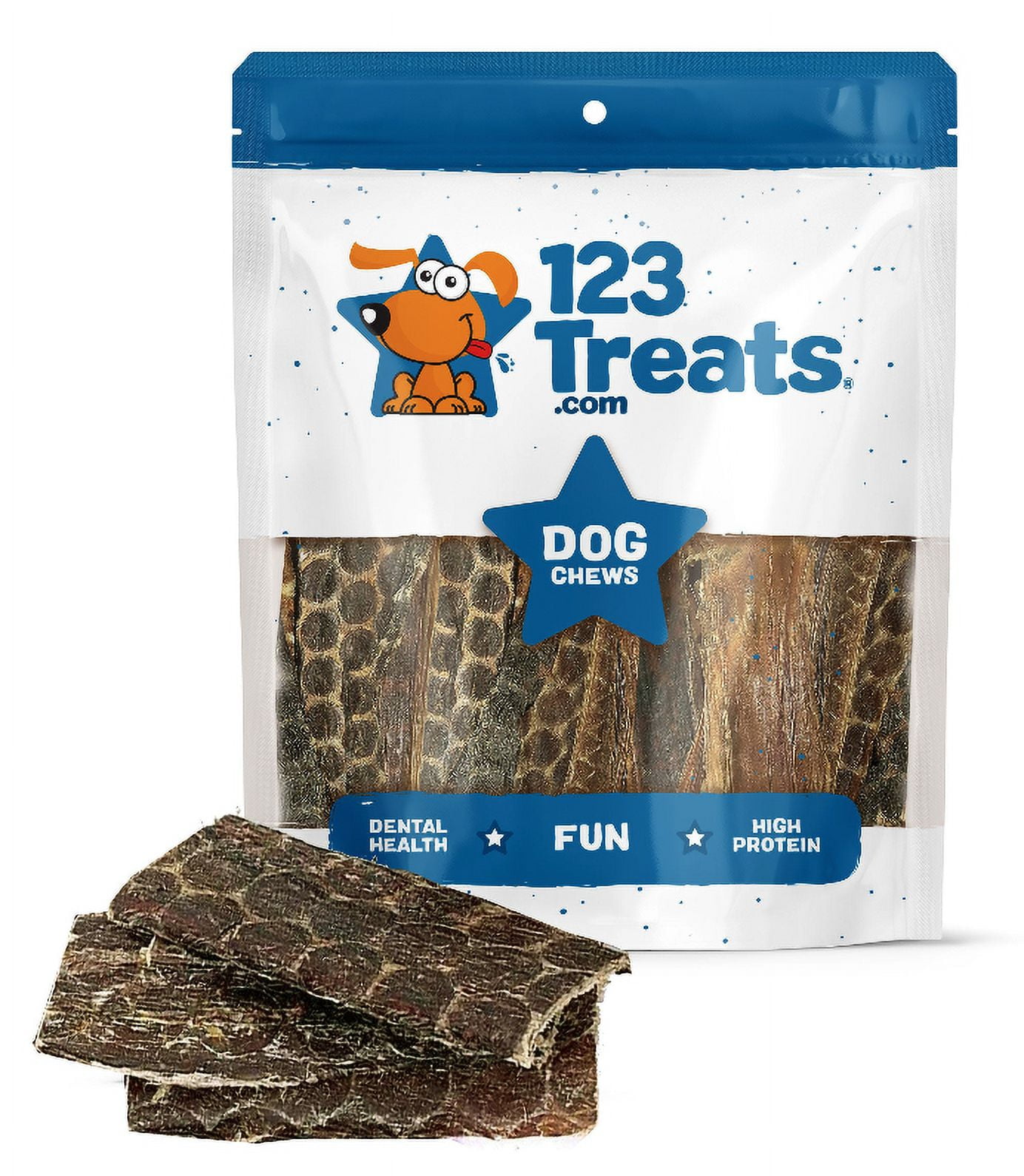 Free-Form (1 Pound) Beef Dog Treats Esophagus for Dogs 100% Natural Healthy Chews for Dogs - All Natural Jerky Meat Free of Preservatives, Hormones, Additives