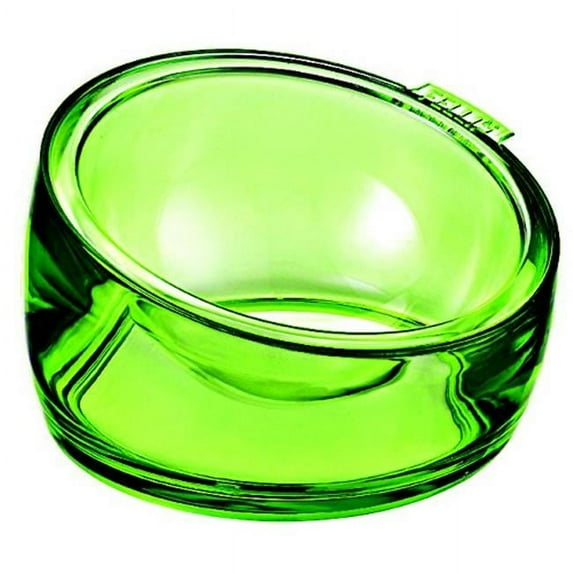 Free-Free Industrial NPA3SB1-1-41A-Jade 5.5 in. Oblik Supreme Pet Bowl, Jade
