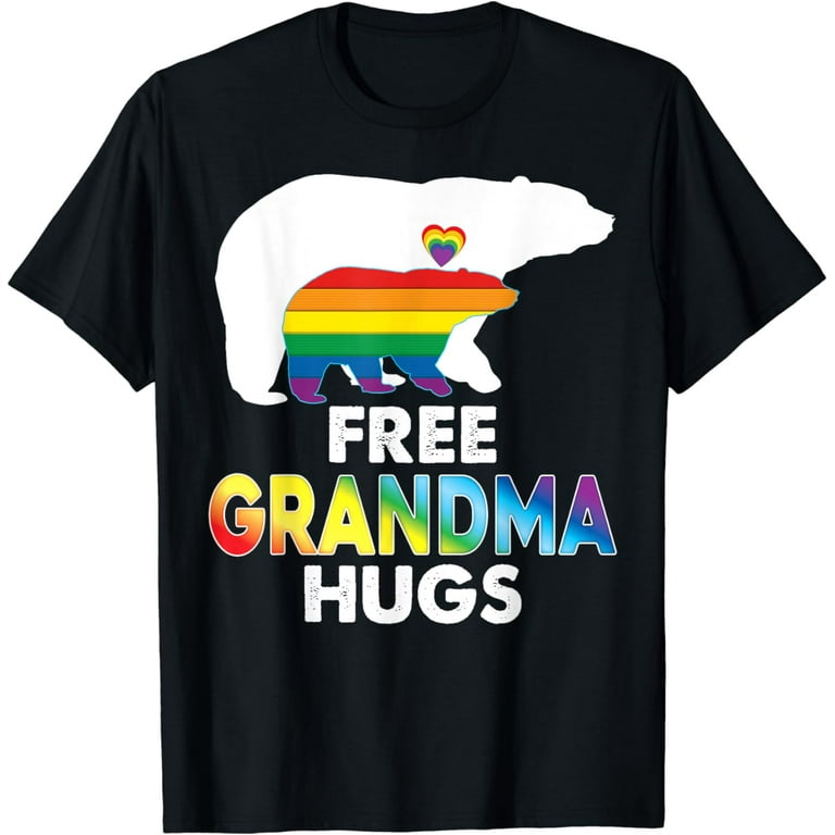 Grandmother Bear Lgbt T-Shirt Rainbow Pride Gay Lesbian Grandmother Bear Lgbt T-Shirt Rainbow Pride Gay Lesbian