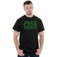 thumbnail image 1 of Free Hugs Cute Optimistic St. Pattys Men's Graphic T Shirt Tees Brisco Brands L, 1 of 5