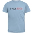 thumbnail image 1 of Free Hugs Light Blue Adult T-Shirt - Small, 1 of 1