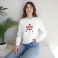 thumbnail image 1 of Free Hugs Love It All Unisex Heavy Blend™ Crewneck Sweatshirt, 1 of 9