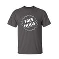 thumbnail image 1 of Free Hugs Sarcastic Humor Graphic Novelty Super Soft Ring Spun Funny T Shirt, 1 of 3