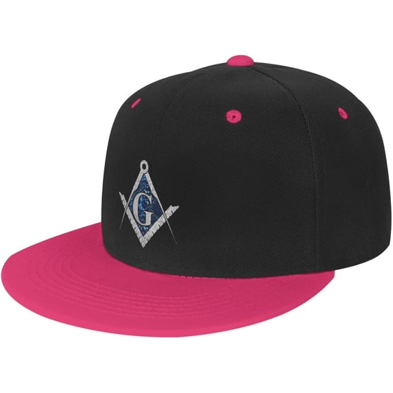 Free Mason Masonic Blue African Print Compass Baseball Cap Men Hat ...
