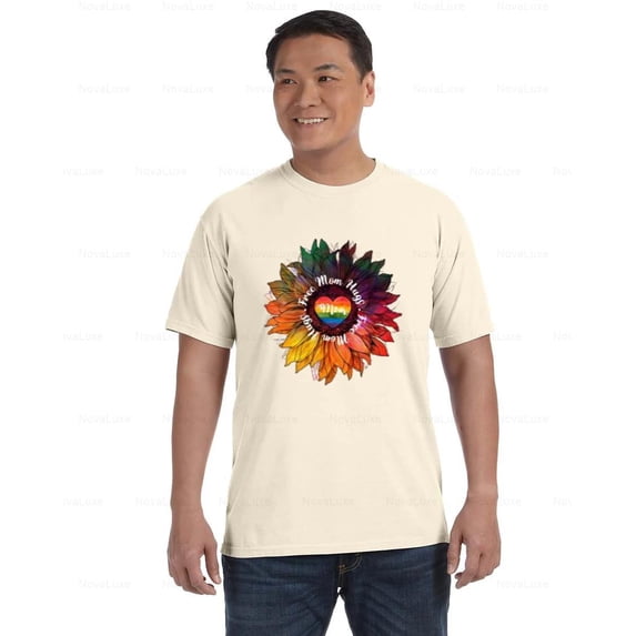 Free Mom Hugs Comfort Coler T-Shirt with Heartfelt Mother's Day Vibe, Unisex, up to size 4XL