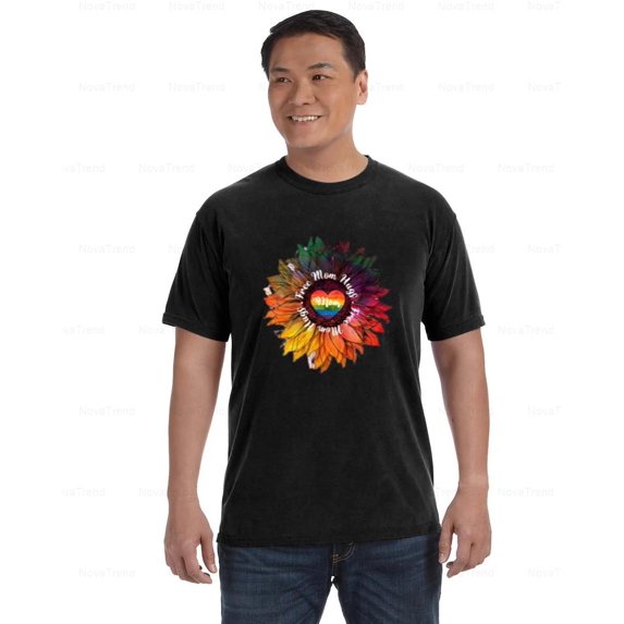 Free Mom Hugs Comfort Coler T-Shirt with Heartfelt Mother's Day Vibe, Unisex, up to size 4XL