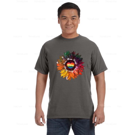 Free Mom Hugs Comfort Coler T-Shirt with Heartfelt Mother's Day Vibe, Unisex, up to size 4XL