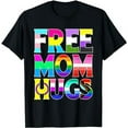 thumbnail image 1 of Free Mom Hugs Rainbow Flag LGBTQ Pride Month Cute Trans T-Shirt, 1 of 5