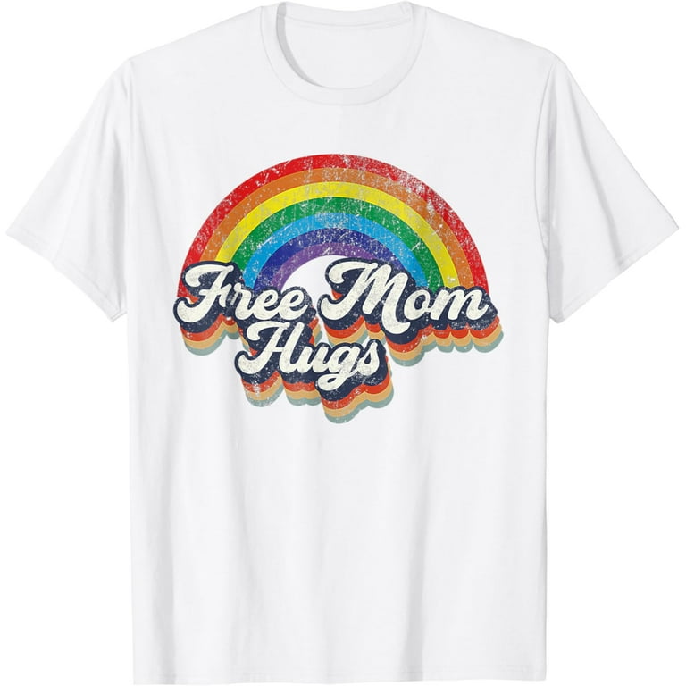 Free Mom Hugs Tshirt Rainbow Heart LGBT Pride Month T-Shirt Free Mom Hugs Tshirt Rainbow Heart LGBT Pride Month T-Shirt