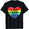 thumbnail image 1 of Free Mom Hugs Shirt, Free Mom Hugs Inclusive Pride LGBTQIA T-Shirt, 1 of 4