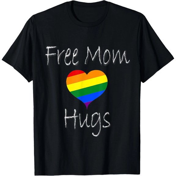 Free Mom Hugs Support Shirt – Funny Caring Gift Unisex Tee