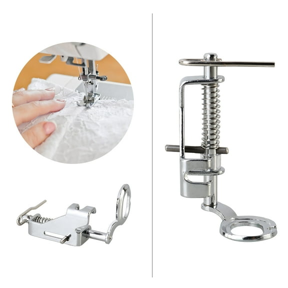 Free Motion Quilting Open Toe Foot Presser Accessories Sewing Machine Simplicity Euro-Pro Accessory