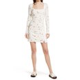 thumbnail image 1 of Free People Celia Mini Dress In Ivory Combo - S, 1 of 1