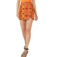 thumbnail image 1 of Free People Cleo Geometric-print Wrap Skirt - Rust Combo - 2, 1 of 1