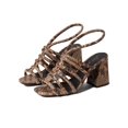 thumbnail image 1 of Free People Colette Cinched Heel Python EU 39 US Women's 9 M, 1 of 1