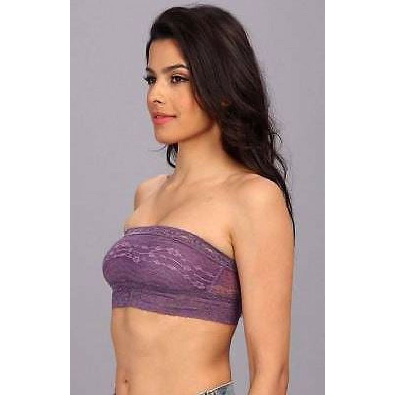 LACE TUBE TOP LAVENDER