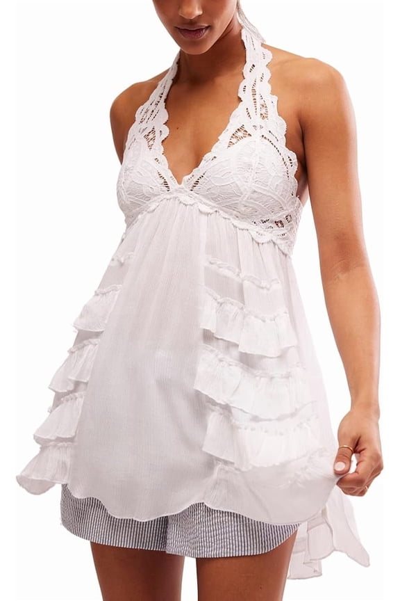 Adella Halter Dress XS