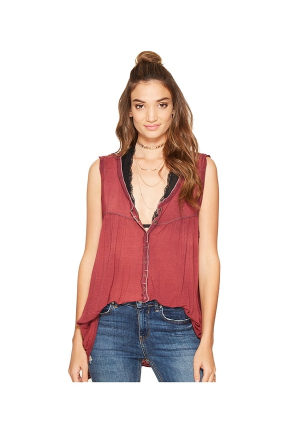 Hudson Tank Top Wine M