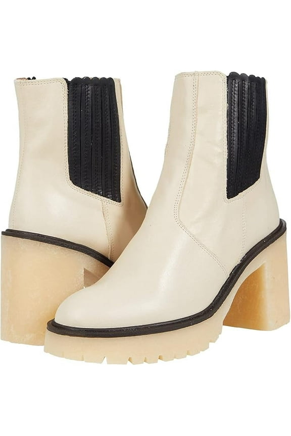 James Chelsea Boot 7 White Leather