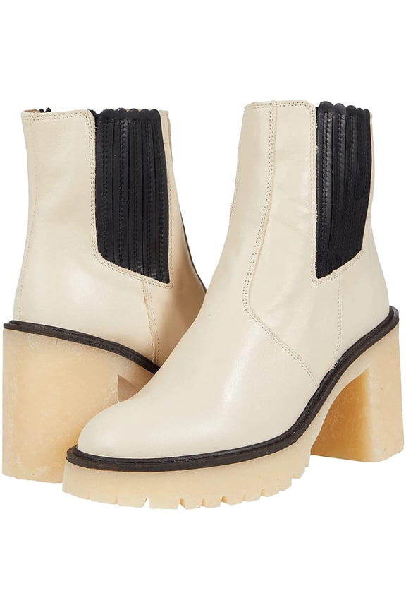 James Chelsea Boot 9 White Leather