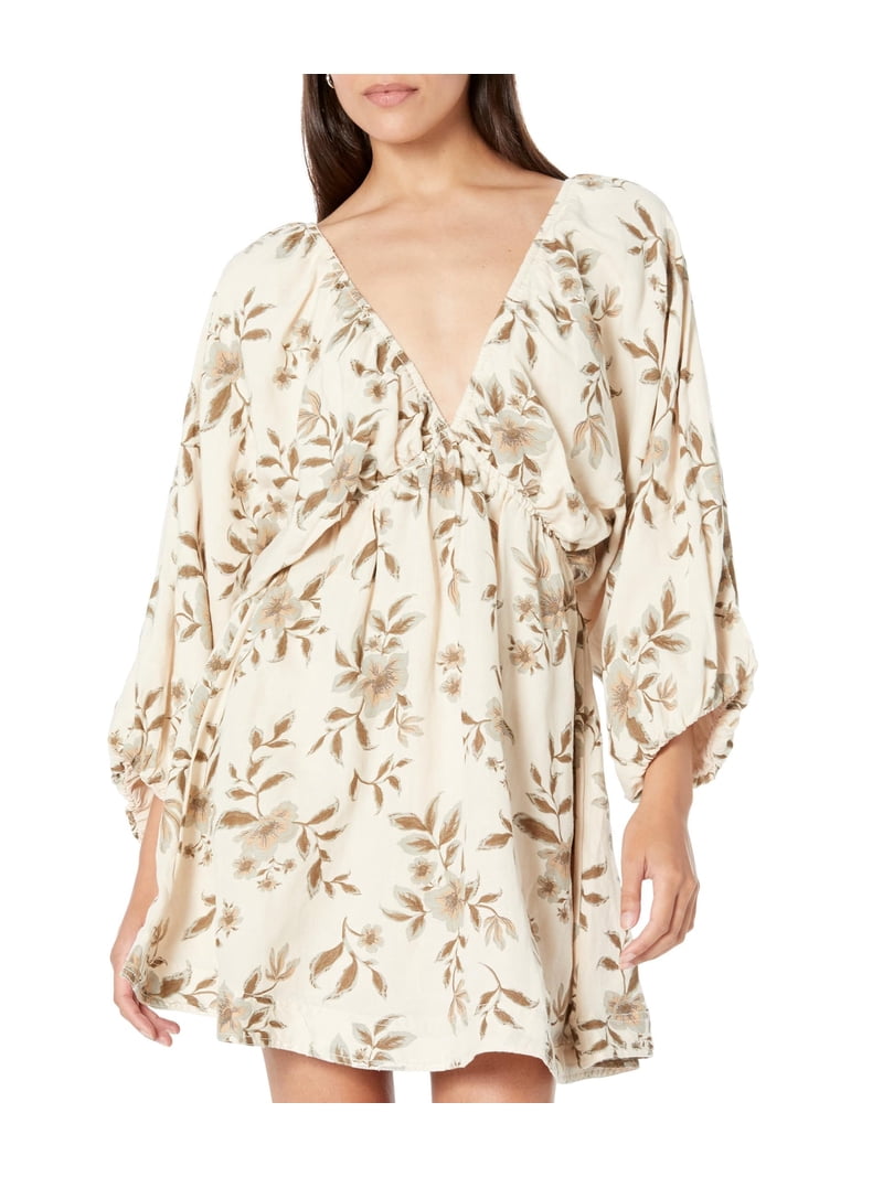 sleeve mesh dress White Sheer Mesh Long Sleeve Cover Up Dress – Hot Miami Styles