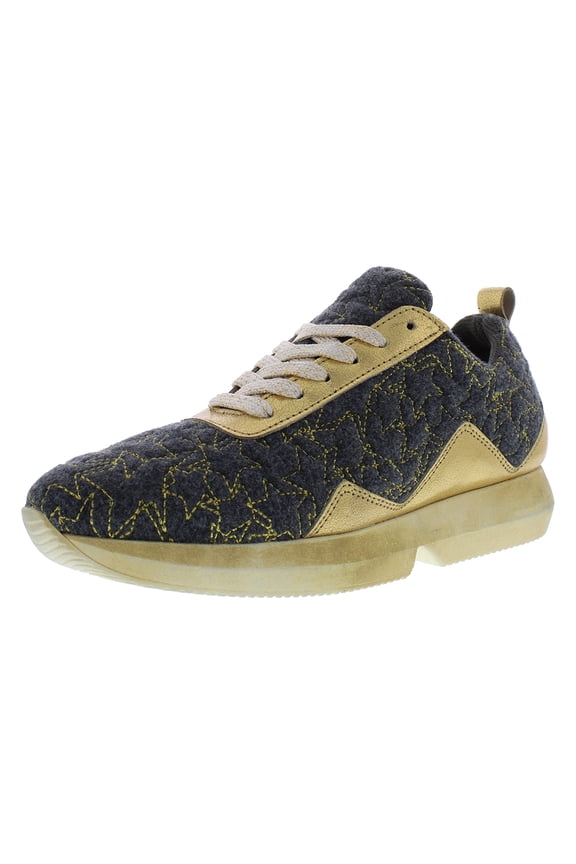 Stardust Sneaker Womens Shoes Size 7.5, Color: Grey/Gold