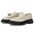 thumbnail image 1 of Free People Teagan Tassel Loafers for Women - Sleek Leather Upper - Lugged Platform Sole - Synthetic Outsole Antique Ivory EU 40 US Women's 10 M, 1 of 6