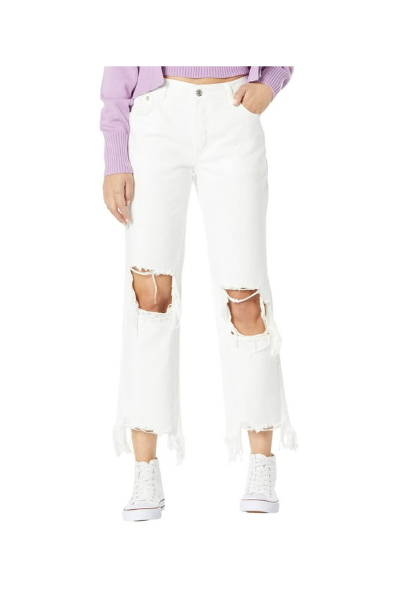 We The Free Maggie Mid-Rise Straight Leg Snow 24