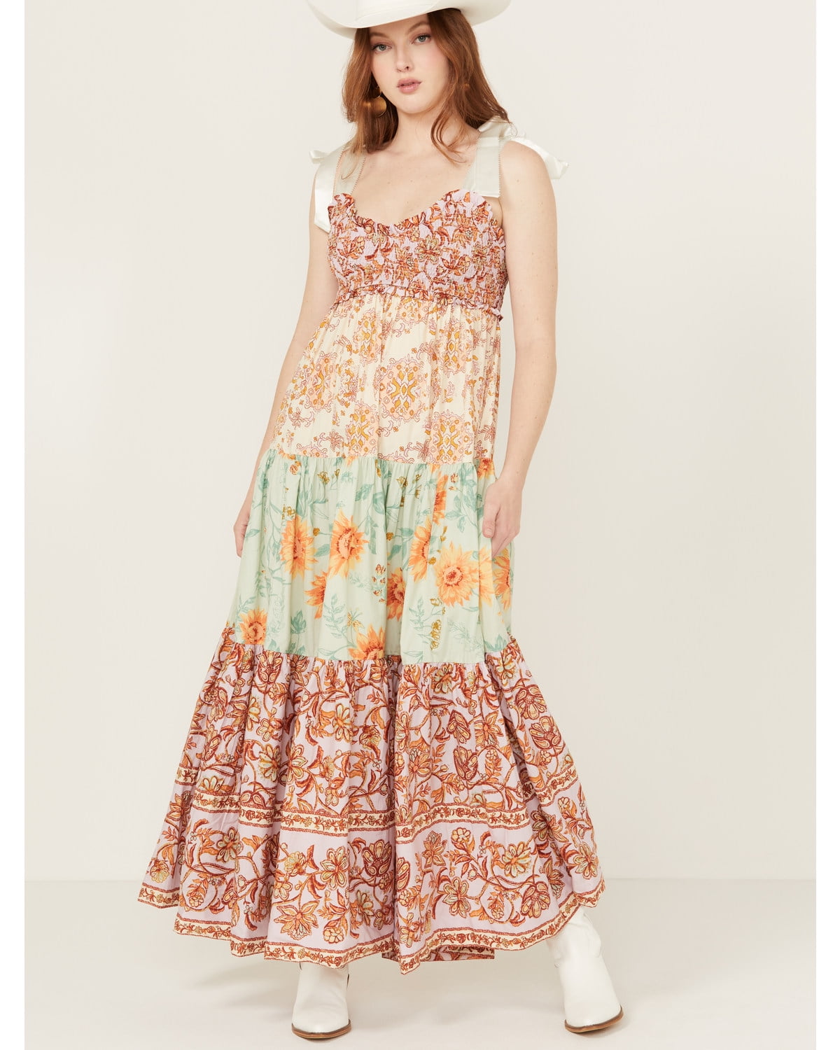Free People Women's Bluebell Maxi Dress Blue X-Large US - Walmart.com