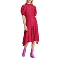 thumbnail image 1 of Free People Women's Jessie MIDI Dress Red Size 4, 1 of 3