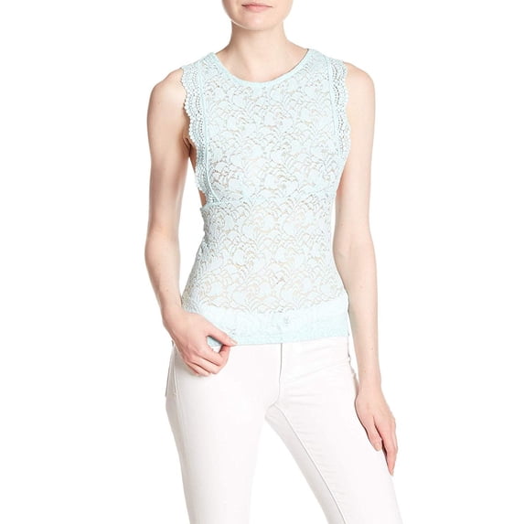 Free People Women's Sure Thang Tank Mint Green Small