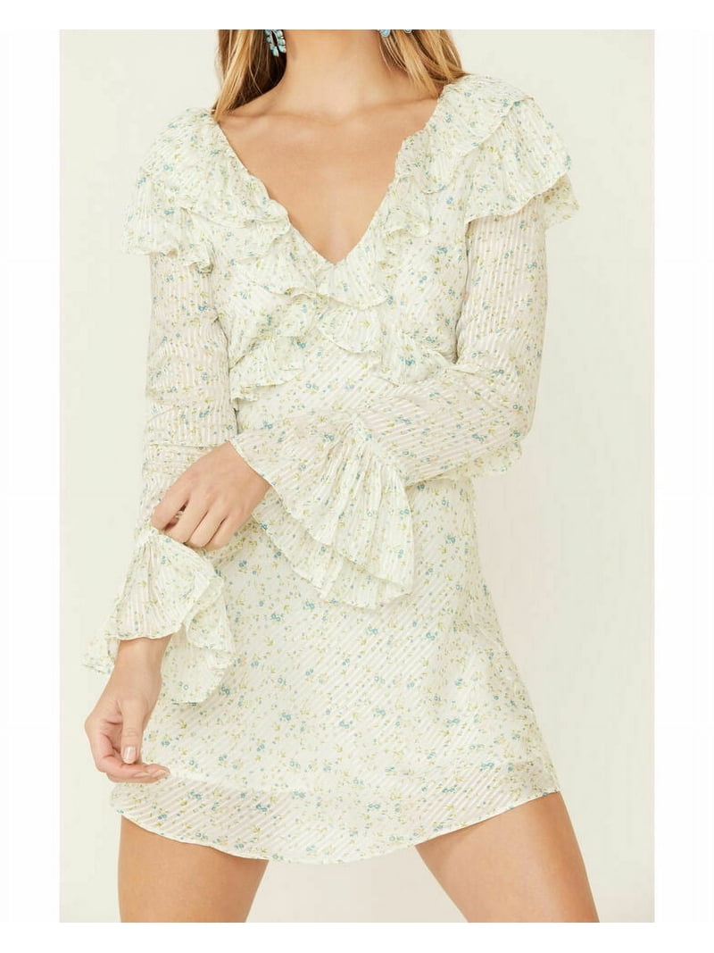 free people long sleeve white dress Long Sleeve White Dresses