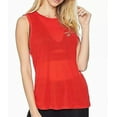 thumbnail image 1 of Free People Women's Tank Top Medium Ribbed Crew Neck Knit $28   Red M, 1 of 2