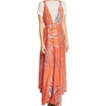 thumbnail image 1 of Free People Womens A Thousand Kisses Maxi Dress, Orange, X-Small, 1 of 4