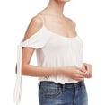 thumbnail image 1 of Free People Womens Believe Me Cold Shoulder Blouse, 1 of 2