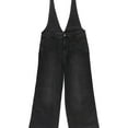 thumbnail image 1 of Free People Womens Casual Overall Jeans, Black, 2, 1 of 1