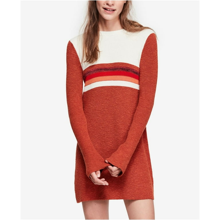 Free people colorblock sweater sale