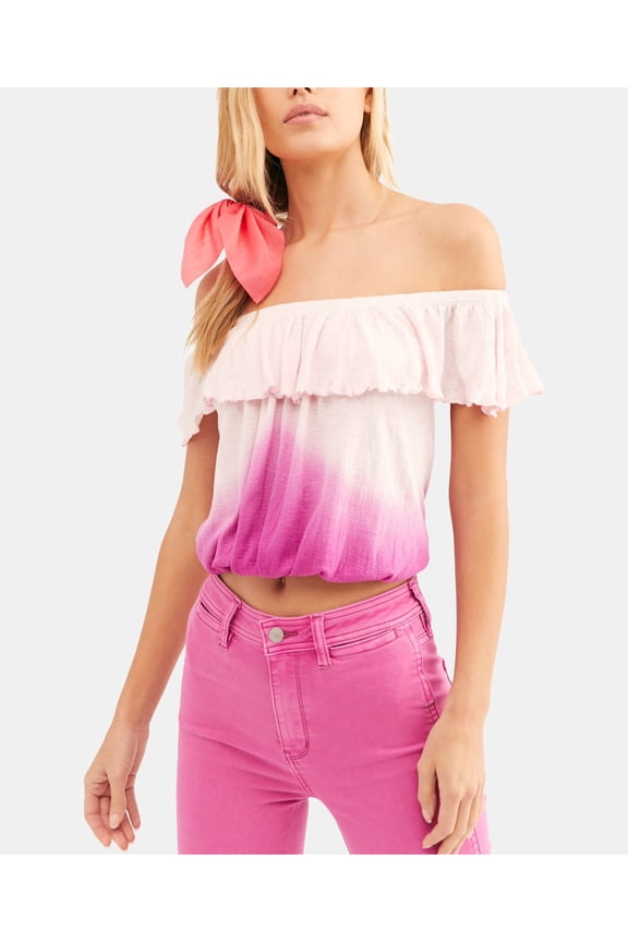 Womens Cora Lee Ombre Ruffled Tank Top
