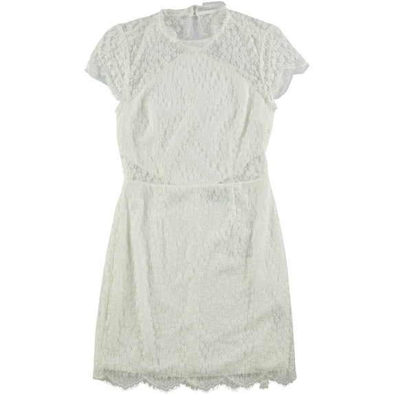 Free People Womens Daydream Lace A-line Dress, White, 4