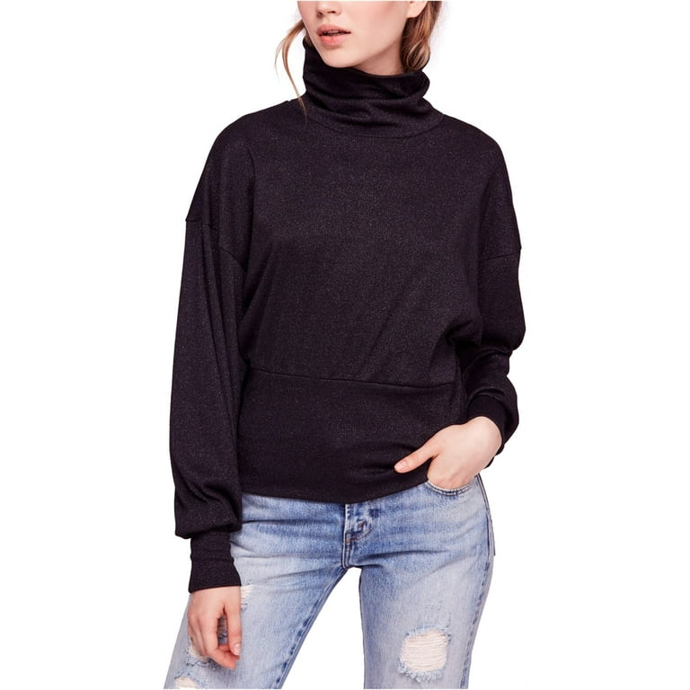 Free people deals black sweater