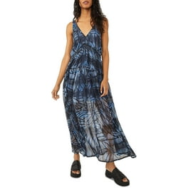 Free People Womens She s A Waterfall Maxi Dress 12 Hibiscus Pink Walmart