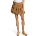 thumbnail image 1 of Free People Womens Lost In Light Mini Skirt, Green, 10, 1 of 2