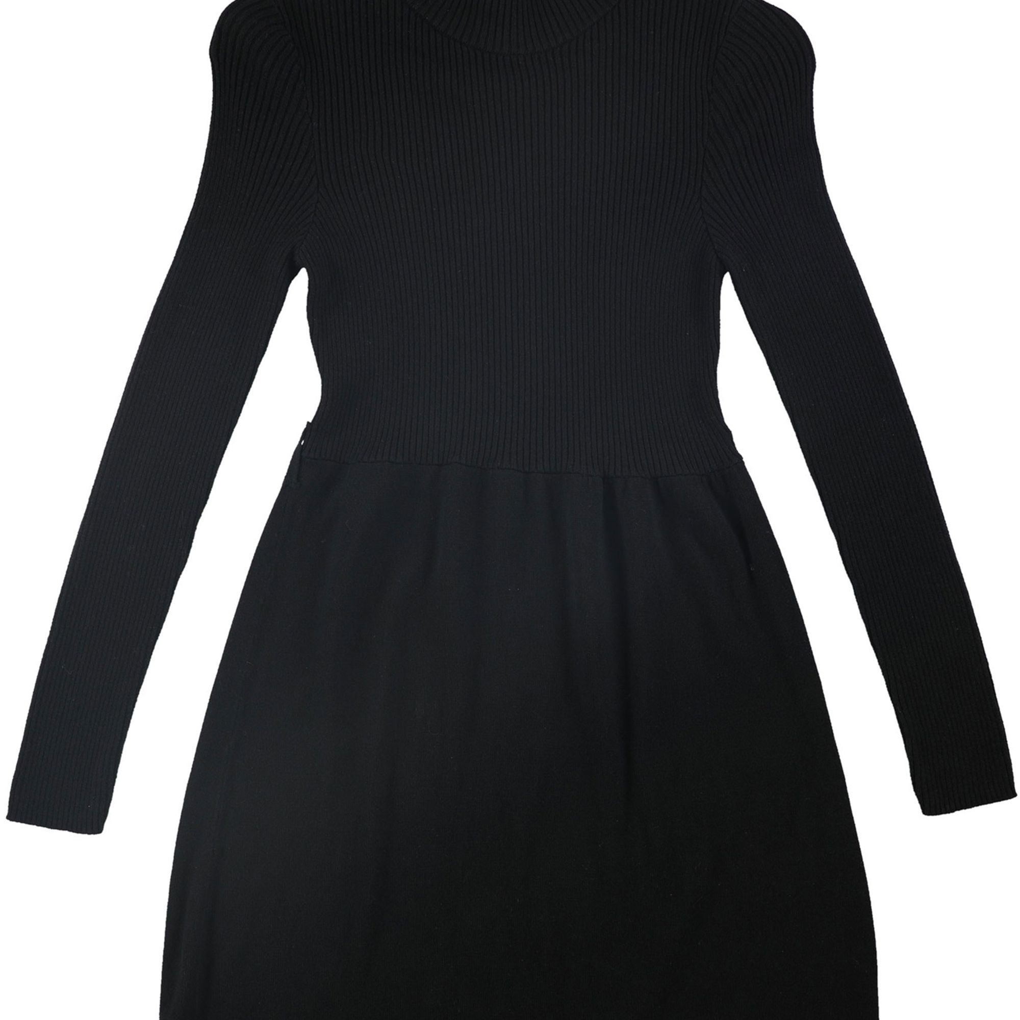 Free People Womens No Belt Sweater Mini Dress, Black, X-Small - Walmart.com